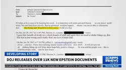 DOJ releases another trove of Epstein documents