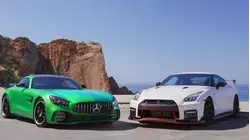 Mercedes GT R vs. Nissan GT-R