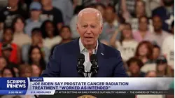Joe Biden says radiation treatment for prostate cancer 'worked as intended'