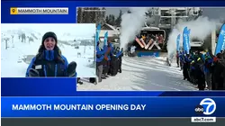 Mammoth Mountain celebrates opening day