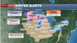 Storms disrupt Thanksgiving travel plans for millions