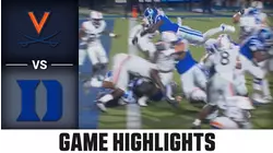 Virginia vs. Duke | ACC Football Highlights (2022)