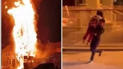 Off-duty paramedic, neighbor help save family from Larchmont fire