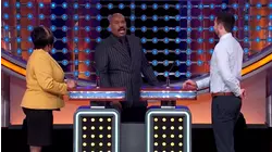 Steve Harvey loses it over Charlie's insane answer! | Family Feud