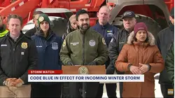 Code Blue in effect as temperatures plummet ahead of snowstorm