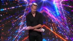 Where Are The Cards Coming From!? 1st GOLDEN BUZZER on Sweden's Got Talent | Magicians Got Talent