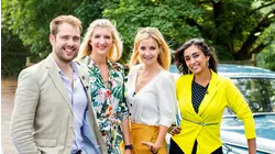 Rebecca Adlington and Helen Skelton