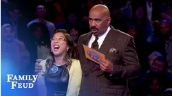 Kim attempts a HUGE comeback! | Family Feud