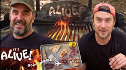 Brad Makes Surf & Turf on an Outdoor Grill (Part 2)