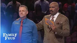 Can he DO IT??? | Family Feud