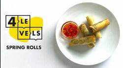 4 Levels of Spring Rolls: Amateur to Food Scientist