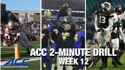 2021 ACC 2-Minute Drill: Week 12