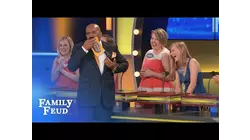Grandma's got falsies UNDER HER FALSIES!!! | Family Feud