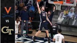 Virginia vs. Georgia Tech Men's Basketball Highlights (2020-21)