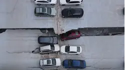 Testigos narran el susto que vivieron cuando colapsó un estacionamiento en Denver