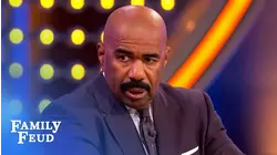 LOL! Only Marjorie Harvey can do this to Steve Harvey's head... | Family Feud