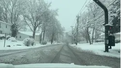 Black ice warning issued after Sunday's snowfall