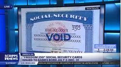 SSA issuing 250th anniversary Social Security cards