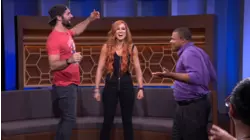 WWE Wrestlers: Seth Rollins, Becky Lynch, Apollo Crews, Ali