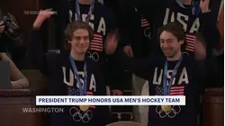 Jack Hughes celebrates Olympic win at White House before returning to Devils
