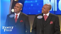 Steve meets Corey and Courtney! | Family Feud