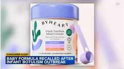 Baby formula recalled after Illinois infants have botulism symptoms