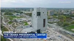 Obama Presidential Center taking shape in Jackson Park