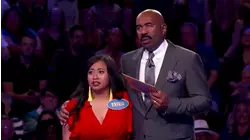Steve Harvey shocks Krixia in Fast Money! | Family Feud