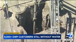 Thousands of LADWP customers remain without service amid water outage in Granada Hills, Porter Ranch