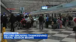 Holiday travelers pack Chicago airports