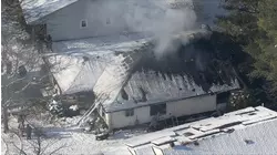 Man, 78, rescued from burning home in Burlington County