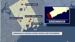 Greenwich police to start ticketing drivers caught on speed cameras