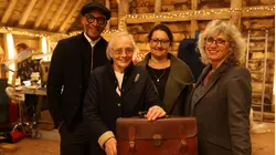 Farthing and Leather Briefcase