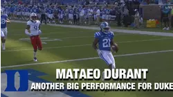 RB Mataeo Durant Has Another Big Performance For Duke