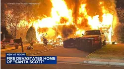 Family displaced following devastating house fire in Bucks County