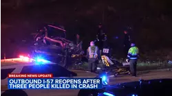3 killed in South Side crash; I-94 lanes reopen at I-57 split, ISP says