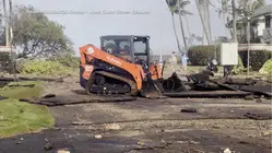 Hurricane Lowell pounds Hawaii as another storm kicks up high surf on West Coast