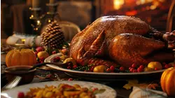 Thanksgiving Yule Log