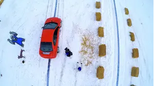 Ice Zombie Junkyard Attack