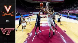 Virginia vs. Virginia Tech Men's Basketball Highlights (2020-21)