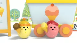 The egg rattles
