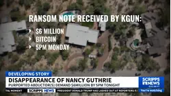 Nancy Guthrie ransom deadline looms as urgent search continues