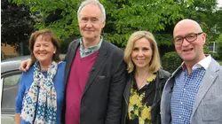 Sally Phillips and Nigel Planer