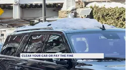 Driving with snow and ice on your car? It could cost you a ticket