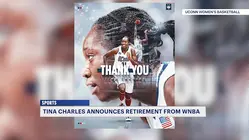 Tina Charles retires after a powerhouse career in at UConn, Olympics, and WNBA