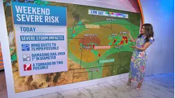Storms Sweep Across Midwest as East Coast Braces for Warm Up