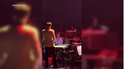Musician in audience saves the show