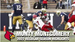 Monty Montgomery 2022 Regular Season Highlights | Louisville LB
