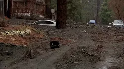 California Residents Clean up After Days of Torrential Rain
