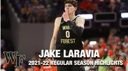 Jake LaRavia Regular Season Highlights | Wake Forest Forward
